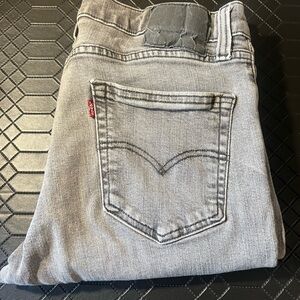 Levi's Men's 511‎ 34x30 Black wash Slim fit Stretch Zipper e2